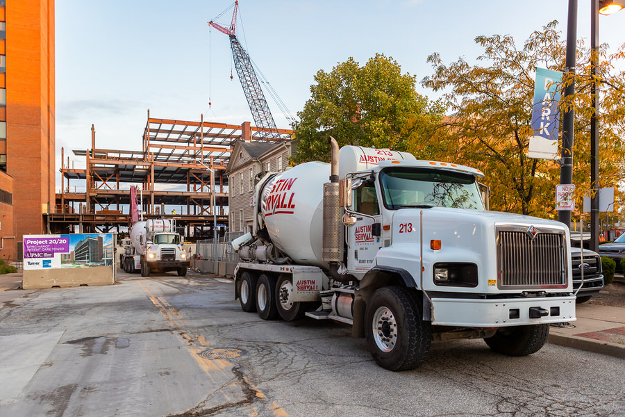 UPMC Hamot Patient Tower Concrete